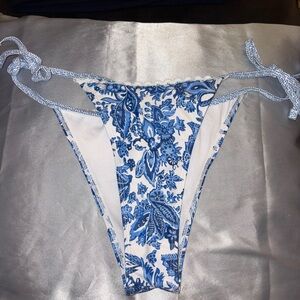 Blue Bikini Bottoms
